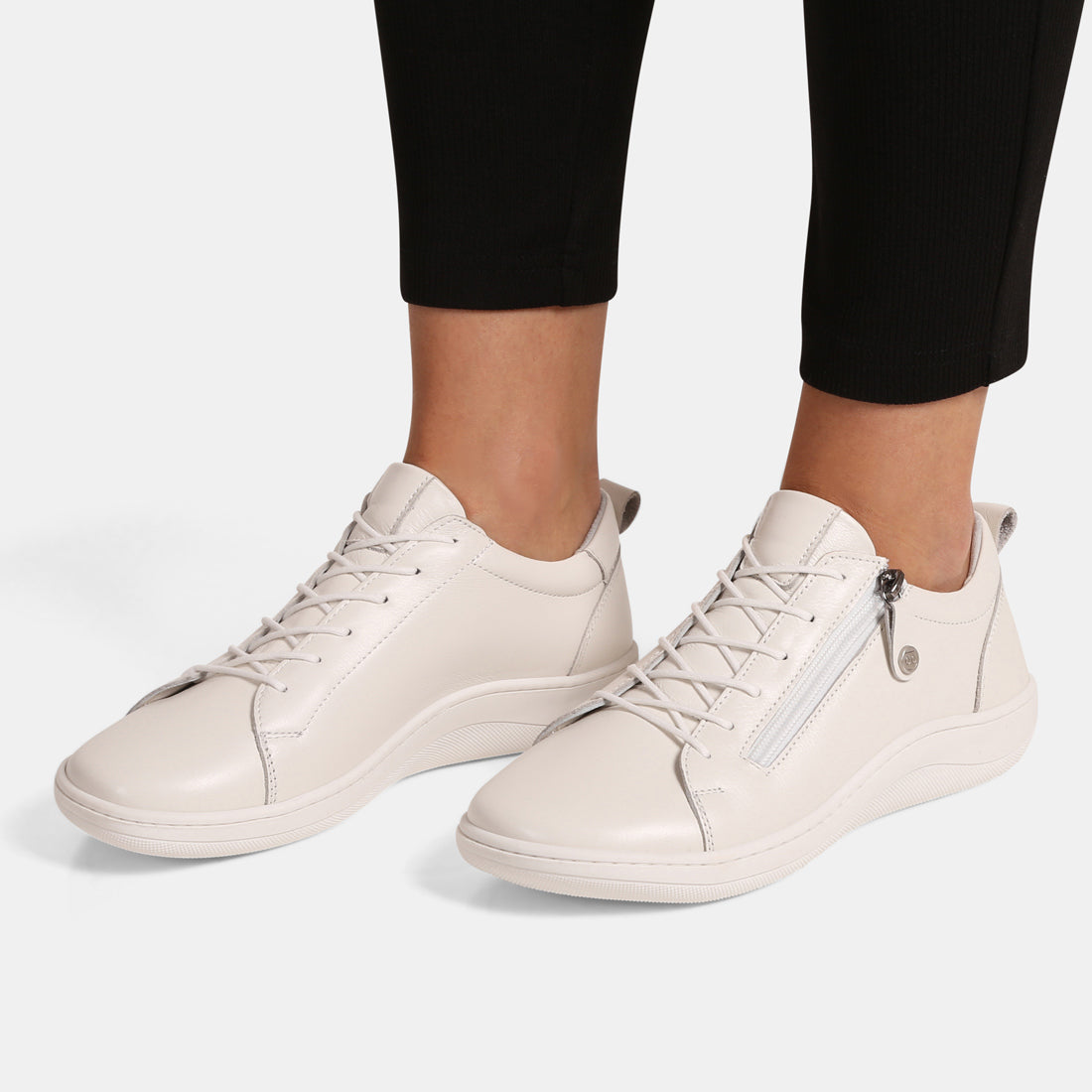 Dámské barefoot tenisky Looke FABIOLA bílo krémová