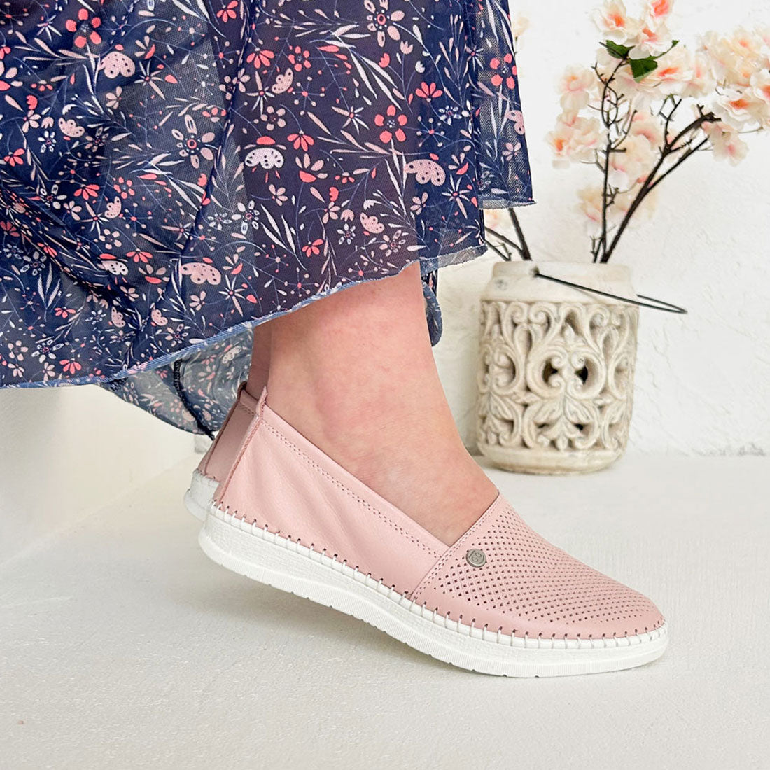 Dámské mokasíny Looke BRETTANY růžová
