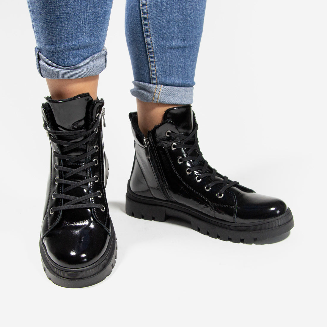 Dámská kotníková obuv Looke CHARLINE černá