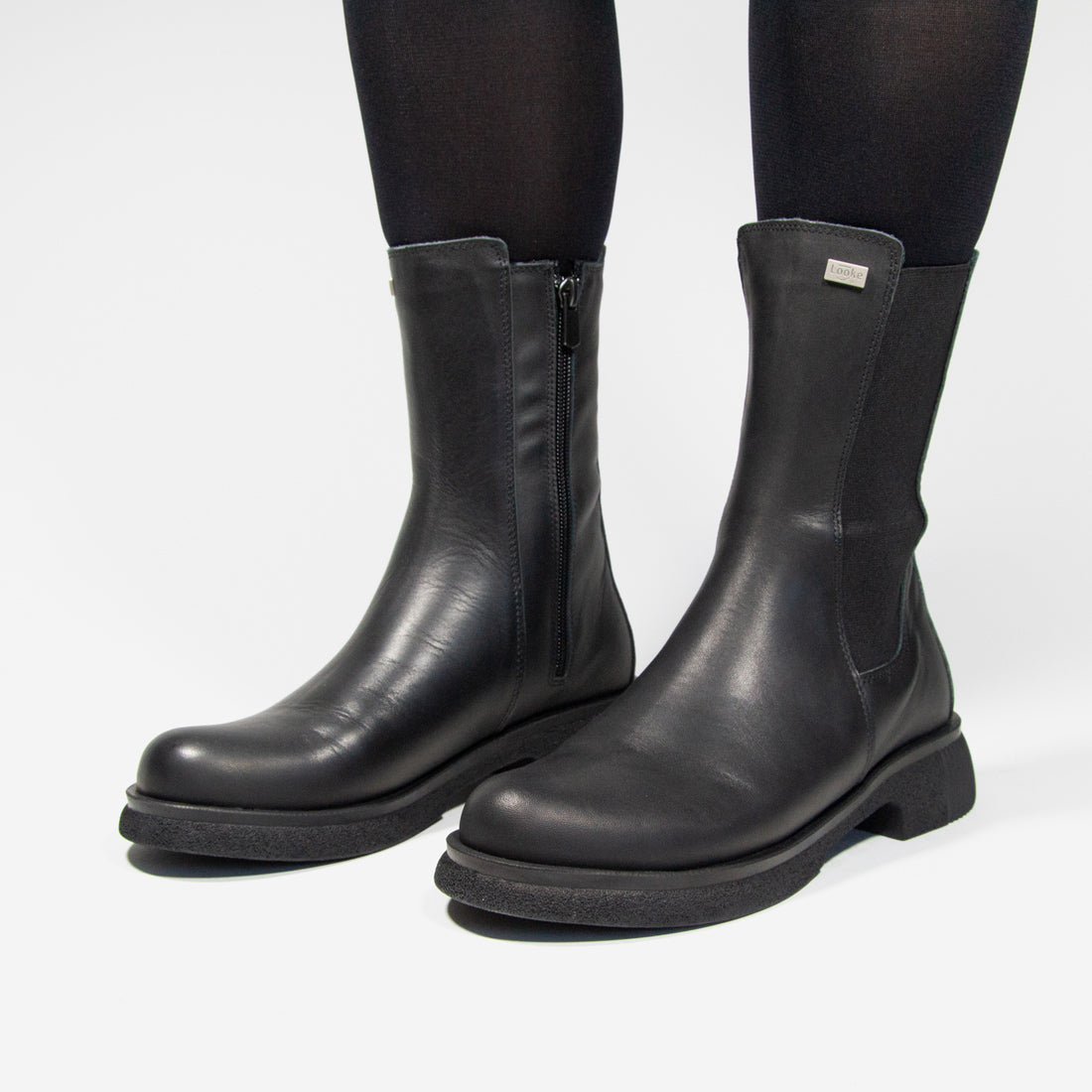 Dámské kotníkové chelsea Looke ELISHIE černá