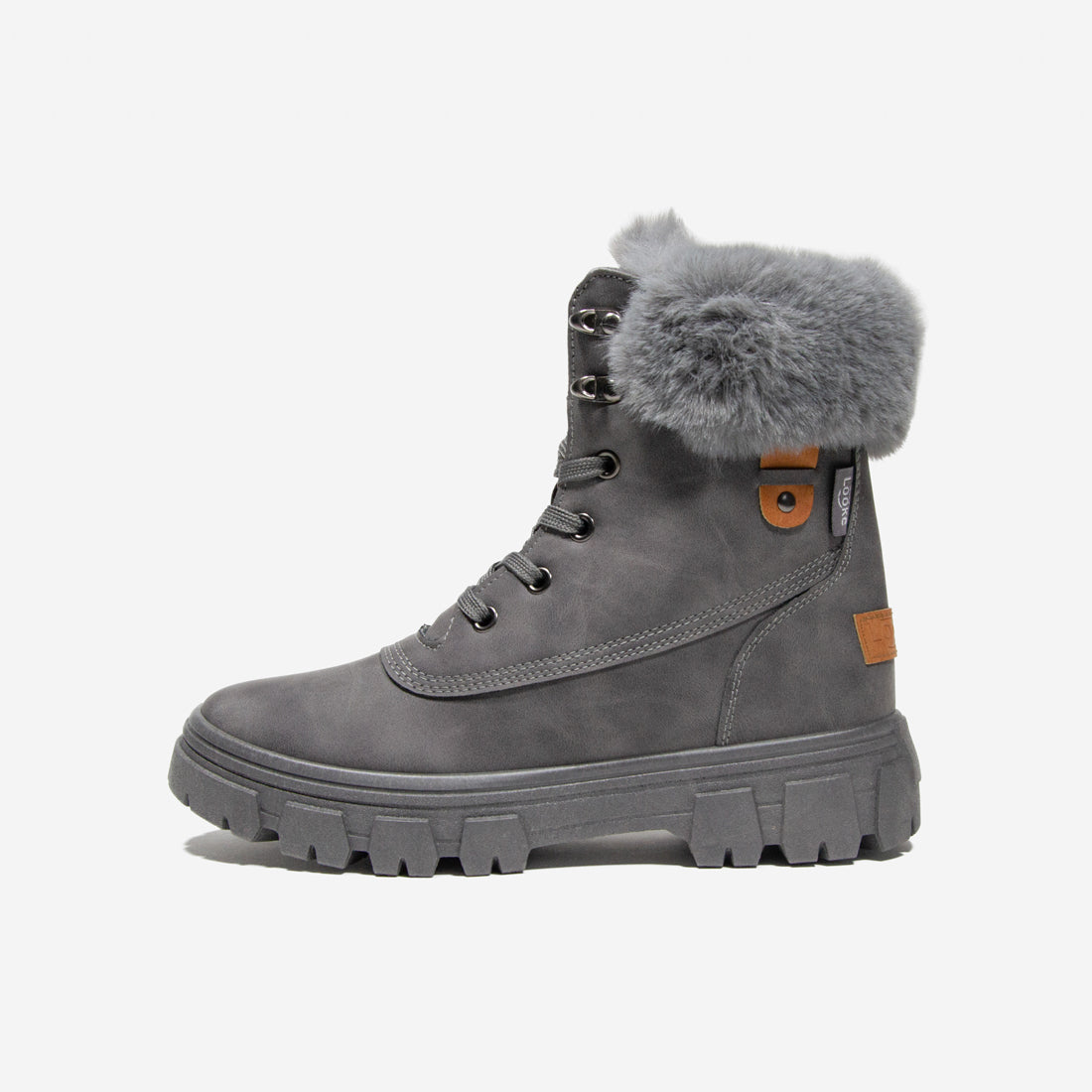 Dámská kotníková obuv Looke AURELIE šedá