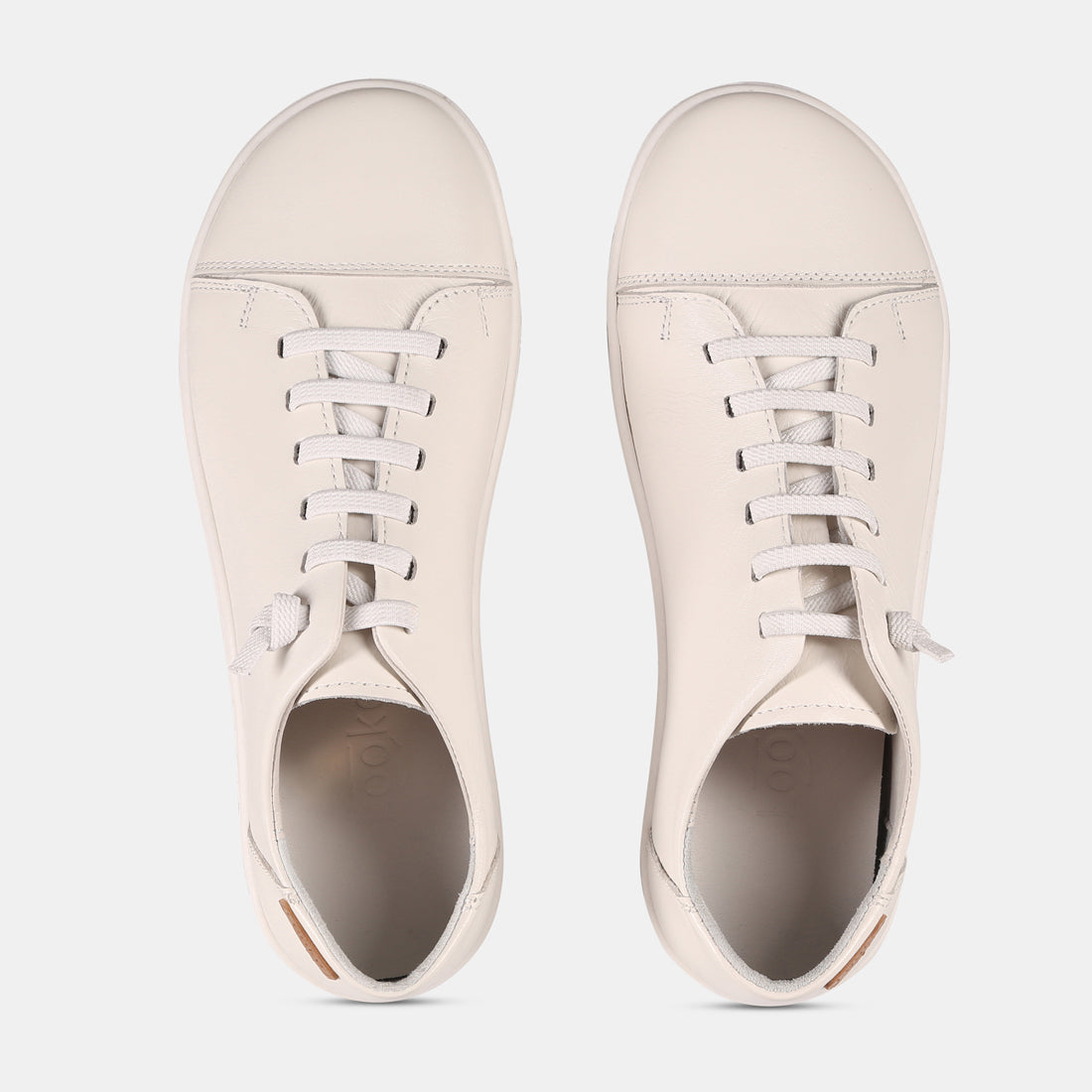 Dámské barefoot tenisky Looke FIORELLA bílo krémová