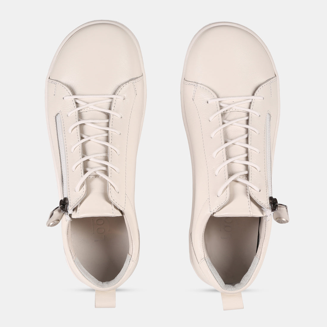 Dámské barefoot tenisky Looke FABIOLA bílo krémová