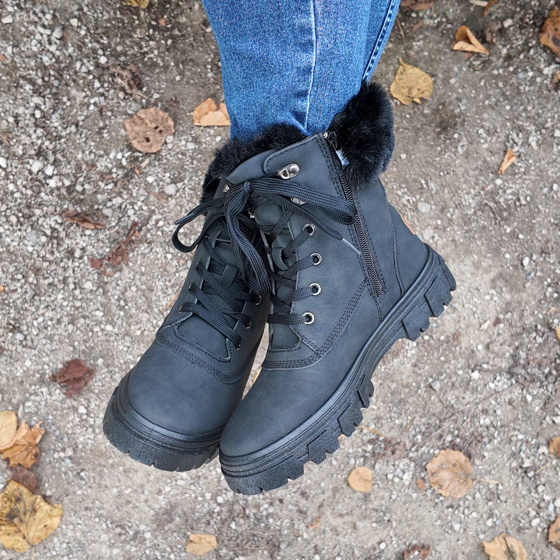 Dámská kotníková obuv Looke AURELIE černá