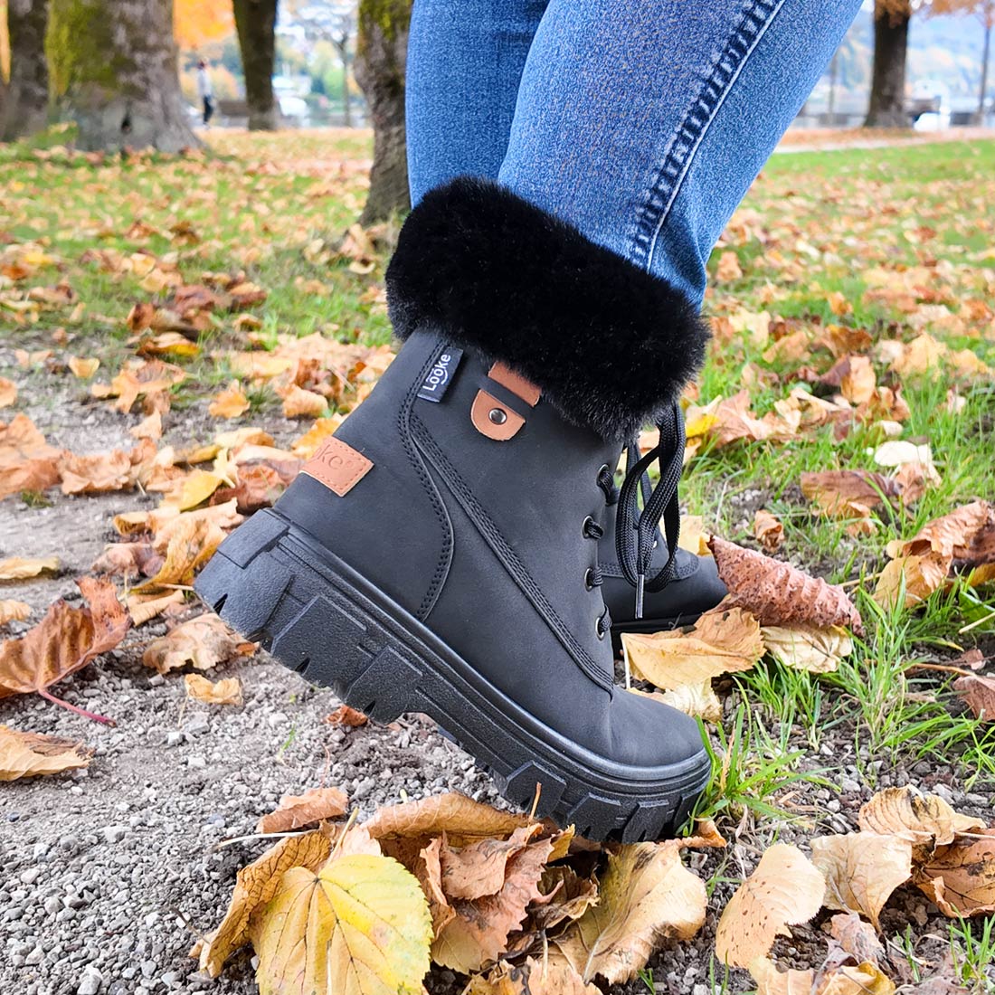 Dámská kotníková obuv Looke AURELIE černá