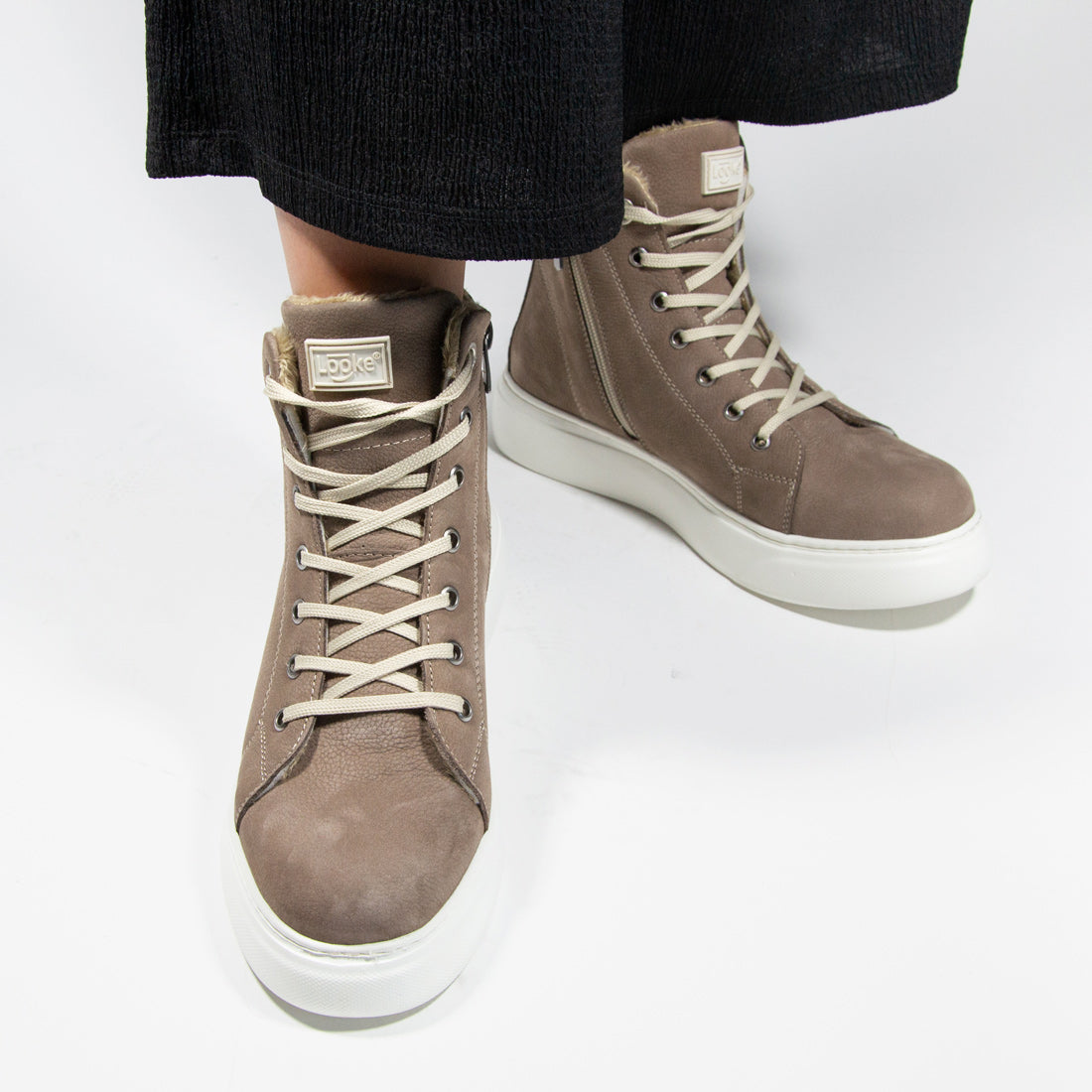 Dámské kotníkové tenisky Looke LYSIANE písková