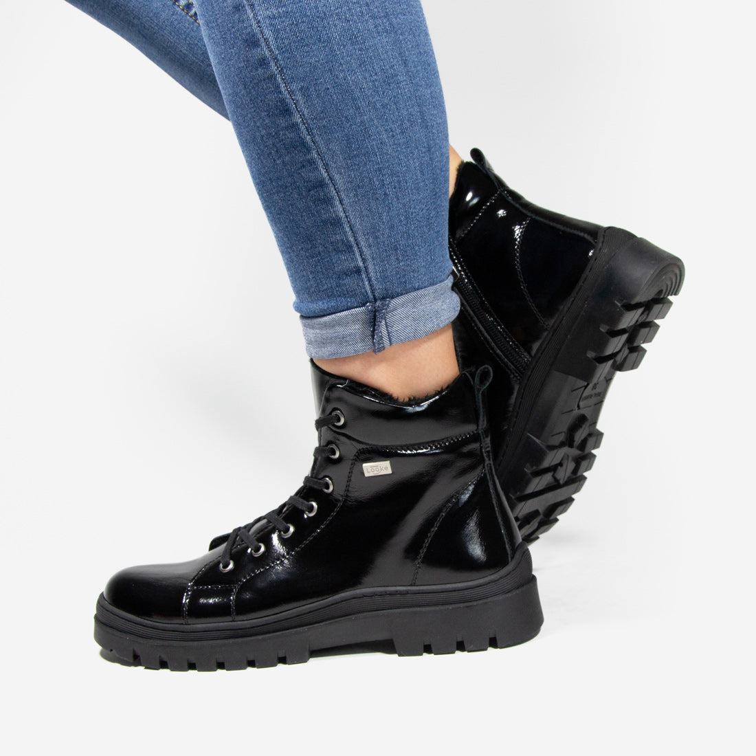 Dámská kotníková obuv Looke CHARLINE černá