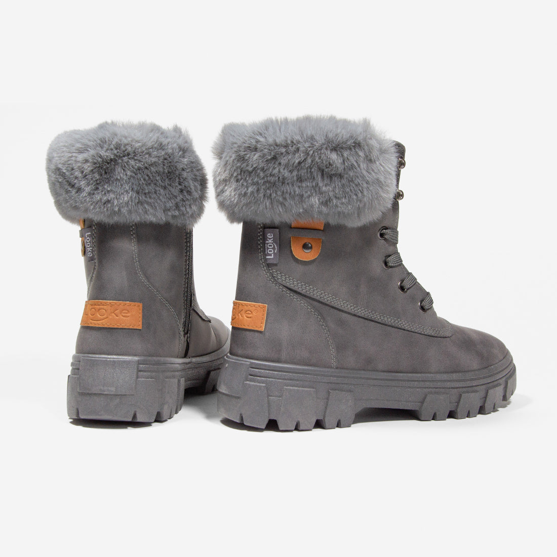 Dámská kotníková obuv Looke AURELIE šedá
